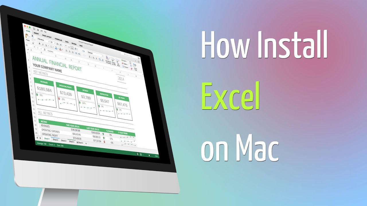 excel for mac free youtube